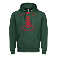Sports Green SUCCULENT CHINESE MEAL CHINESE TAKE OUT TAKE AWAY Zipper Hoodie - DesignPulse