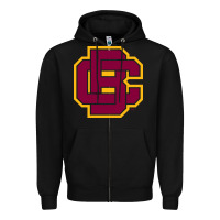 Black bethune cookman Zipper Hoodie - DesignPulse
