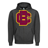 Charcoal Heather bethune cookman Zipper Hoodie - DesignPulse