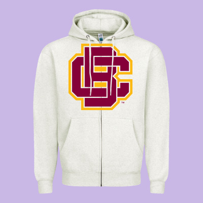 Bethune Cookman Zipper Hoodie Designed By Designpulse
