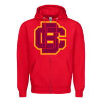 Red bethune cookman Zipper Hoodie - DesignPulse