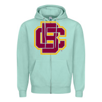 Seafoam bethune cookman Zipper Hoodie - DesignPulse