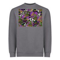 Storm mardi gras celebration pattern Heavyweight Sweatshirt - CowhideDigitalArt