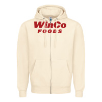 Sandshell winco foods american supermarket Zipper Hoodie - DesignPulse