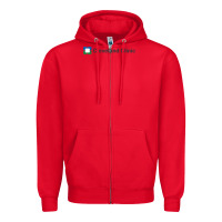 Red Cleveland clinic Zipper Hoodie - DesignPulse