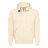 Sandshell Cleveland clinic Zipper Hoodie - DesignPulse