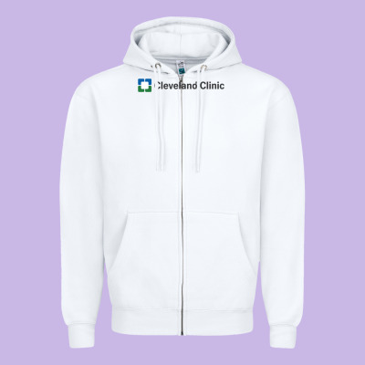 Cleveland Clinic Zipper Hoodie Designed By Designpulse