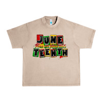 French Oak juneteenth freeish since 1865 Urban Heavy Tee - CowGirlArtShop