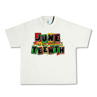 Pistachio juneteenth freeish since 1865 Urban Heavy Tee - CowGirlArtShop