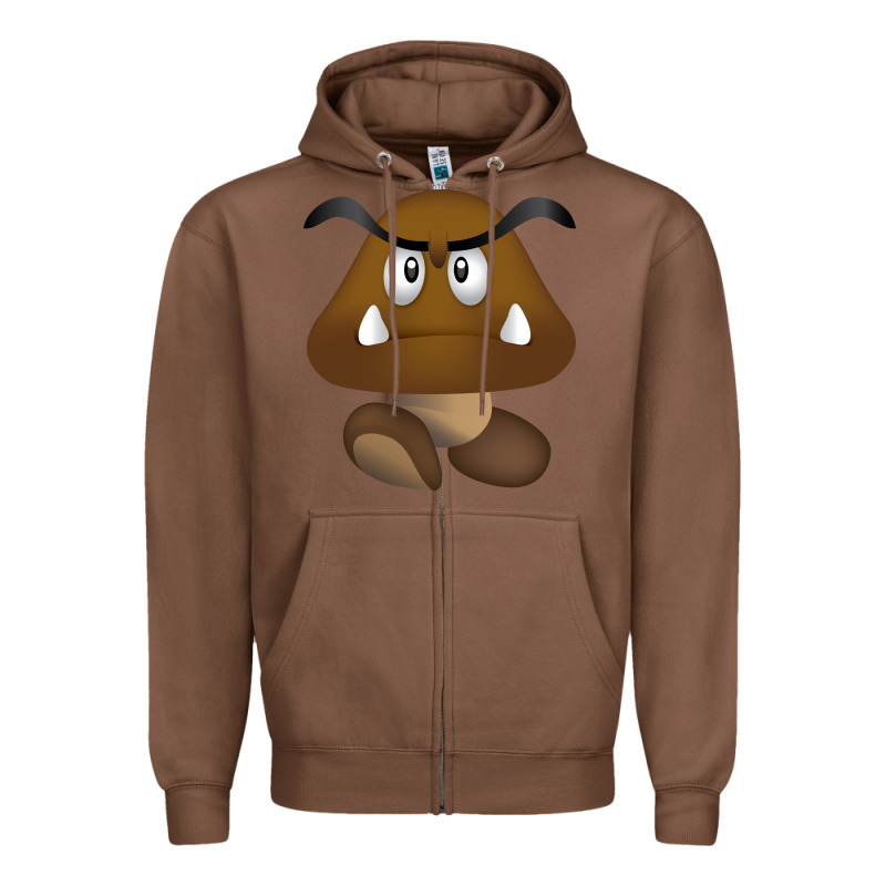 Goomba Zipper Hoodie by DesignPulse | Teevron