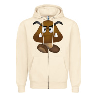 Sandshell goomba Zipper Hoodie - DesignPulse