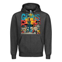 Charcoal Heather growlers Zipper Hoodie - DesignPulse