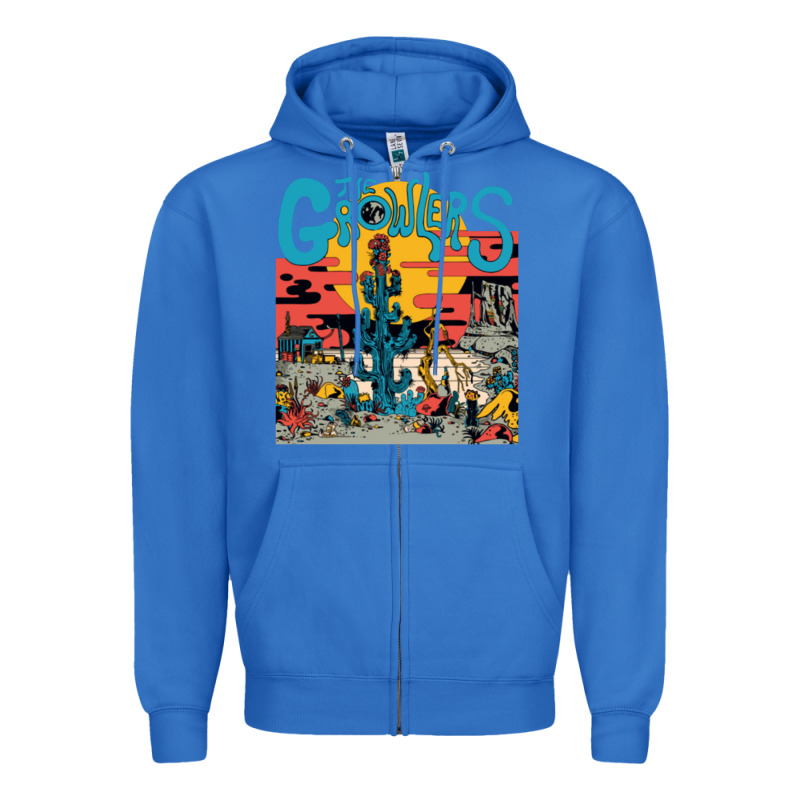 Growlers Zipper Hoodie by DesignPulse | Teevron