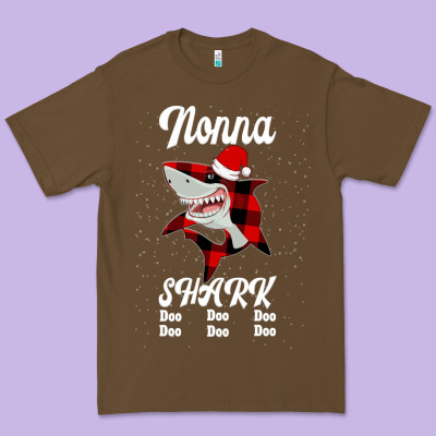 Nonna Shark Doo Doo Premium Tee Designed By Bettercallsaul