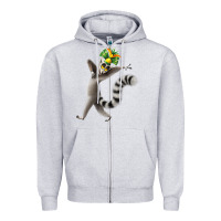 All Hail King Julien Zipper Hoodie | Teevron