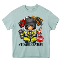 Truck Driver Life Gnome Heavy Core Tee | Teevron