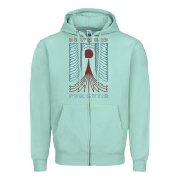 Seafoam death cab for cutie Zipper Hoodie - DesignPulse