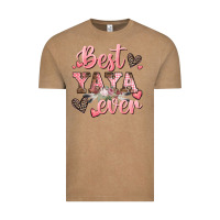 Vintage Coffee best yaya ever mother's day Vintage Tee - CowGirlArtShop