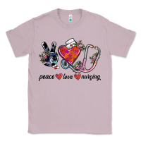 Lilac peace love nursing Classic Tee - SublimationCraftShop