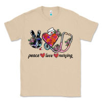 Mushroom peace love nursing Classic Tee - SublimationCraftShop