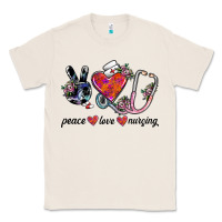 Natural peace love nursing Classic Tee - SublimationCraftShop