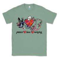 Sage peace love nursing Classic Tee - SublimationCraftShop