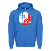 True Royal graduate, theological, education (GTU) Zipper Hoodie - PixelWave