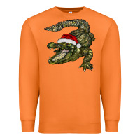 Carrot Christmas alligator Premium Sweatshirt - BarkalooDesign