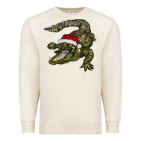 Sandshell Christmas alligator Premium Sweatshirt - BarkalooDesign