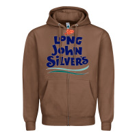 Chestnut #long john silvers Zipper Hoodie - PixelWave