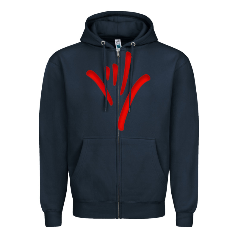 Asl (american Sign Language) Tshirt  I Love You Classic Zipper Hoodie by PixelWave | Teevron