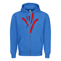True Royal asl (american sign language) tshirt  i love you classic Zipper Hoodie - PixelWave