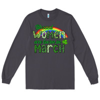 Smoke Blessed women are born in March Long Sleeve Tee - CowGirlArtShop