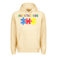 Pina Colada Autistic Pride Autism Awareness Premium Hoodie - CowhideDigitalArt