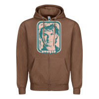 Chestnut patrick swayze retro 80s fan aesthetic design Zipper Hoodie - PixelWave