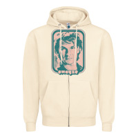 Sandshell patrick swayze retro 80s fan aesthetic design Zipper Hoodie - PixelWave