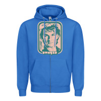 True Royal patrick swayze retro 80s fan aesthetic design Zipper Hoodie - PixelWave