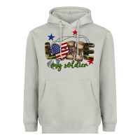 Moon Dust Love My Soldier Heavyweight Hoodie - BarkalooDesign