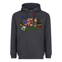 Smoke Love My Soldier Heavyweight Hoodie - BarkalooDesign