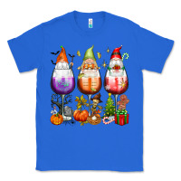 True Royal Hallothanksmas wine glasses and gnomes Classic Tee - texasbilliewilder