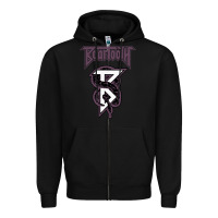 Black Beartooths Zipper Hoodie - PixelWave
