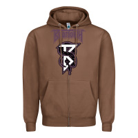 Chestnut Beartooths Zipper Hoodie - PixelWave