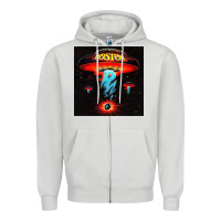 Dove Grey Boston Classic Zipper Hoodie - PixelWave