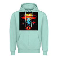 Seafoam Boston Classic Zipper Hoodie - PixelWave