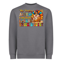 Storm thanksgiving turkey humor Heavyweight Sweatshirt - CowhideDigitalArt