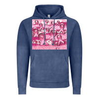 Vintage Denim ribbon  breast cancer Vintage Hoodie - CowGirlArtShop