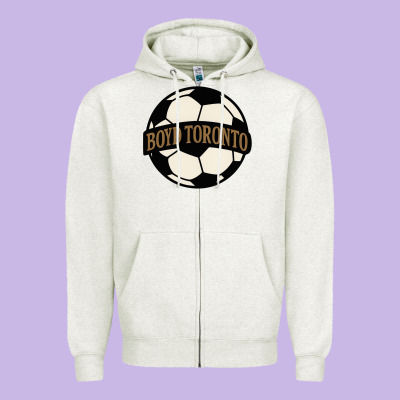 Boyd Toronto Soccer Zipper Hoodie Designed By Pixelwave