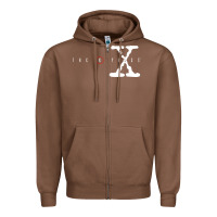 Chestnut the x files [tb] Zipper Hoodie - PixelWave
