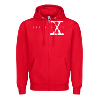 Red the x files [tb] Zipper Hoodie - PixelWave