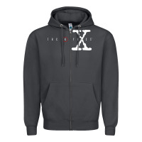 Smoke the x files [tb] Zipper Hoodie - PixelWave